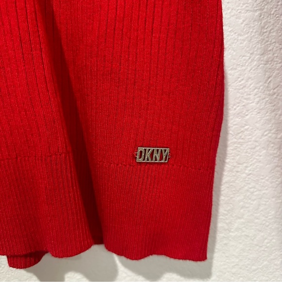 DKNY Women’s Scarlett Solid Ribbed Turtleneck Sweater - Picture 7 of 12